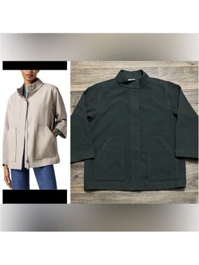 Lilla P Zip Front Jacket Green Size Large